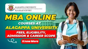 MBA Online Courses at Alagappa University. Complete guide 2026.