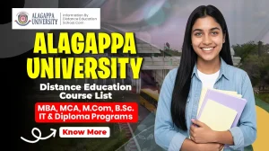 Alagappa University Distance Education Course List